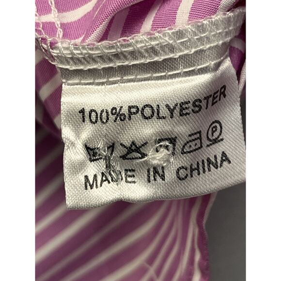 Properly Tied Inlet Cover‎ Up girls Youth Medium Striped Swim Cover up Beach - Picture 4 of 7